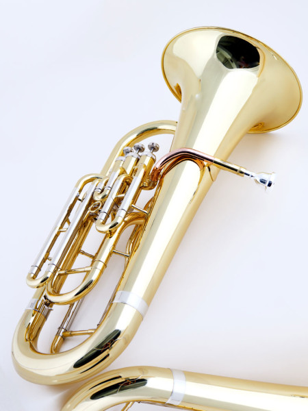  Brass Sousaphone Sousaphone Instrument All-Brass Brass Band  Drum Horn Team Bass Big Horn Brass Instrument